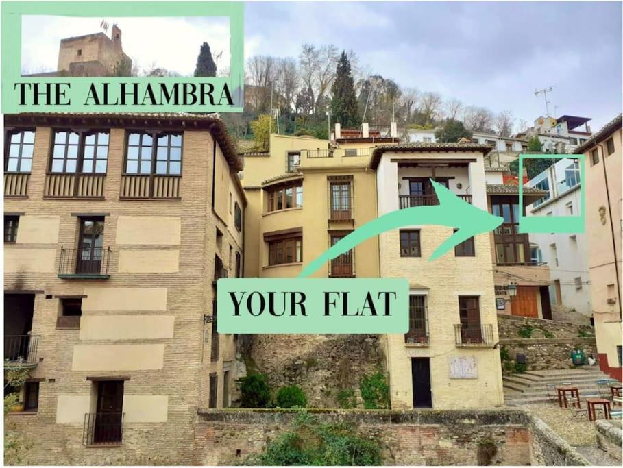 Amazing Loft! Rooftop Terrace! Alhambra Views! Apartman Granada Kültér fotó